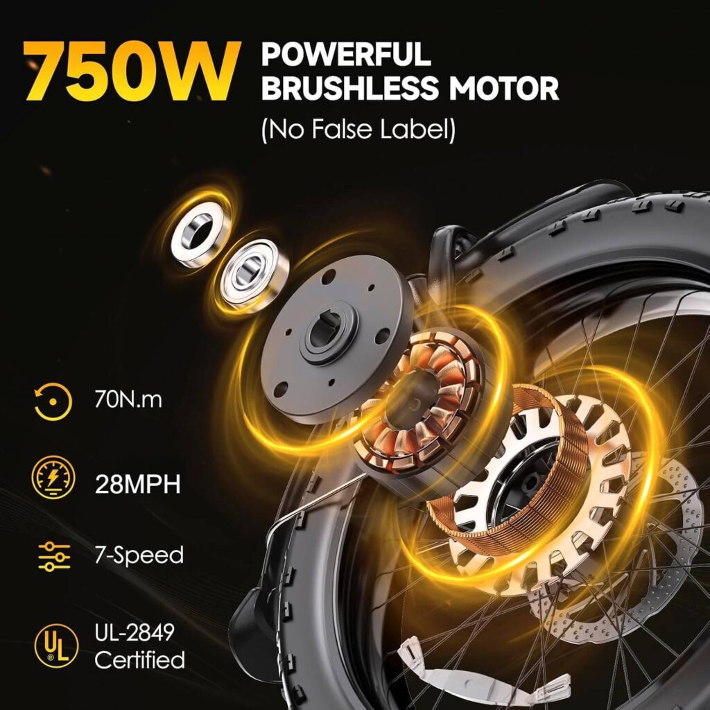 GOKEEP Electric Bikes - Rear Hub Motor and Pedal Assist Performance