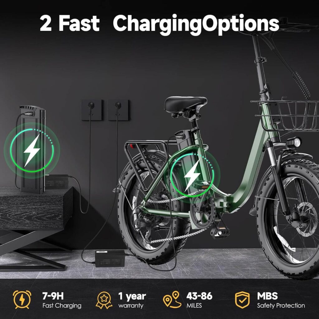 GOKEEP Electric Bikes - Battery and Electrical Safety Features