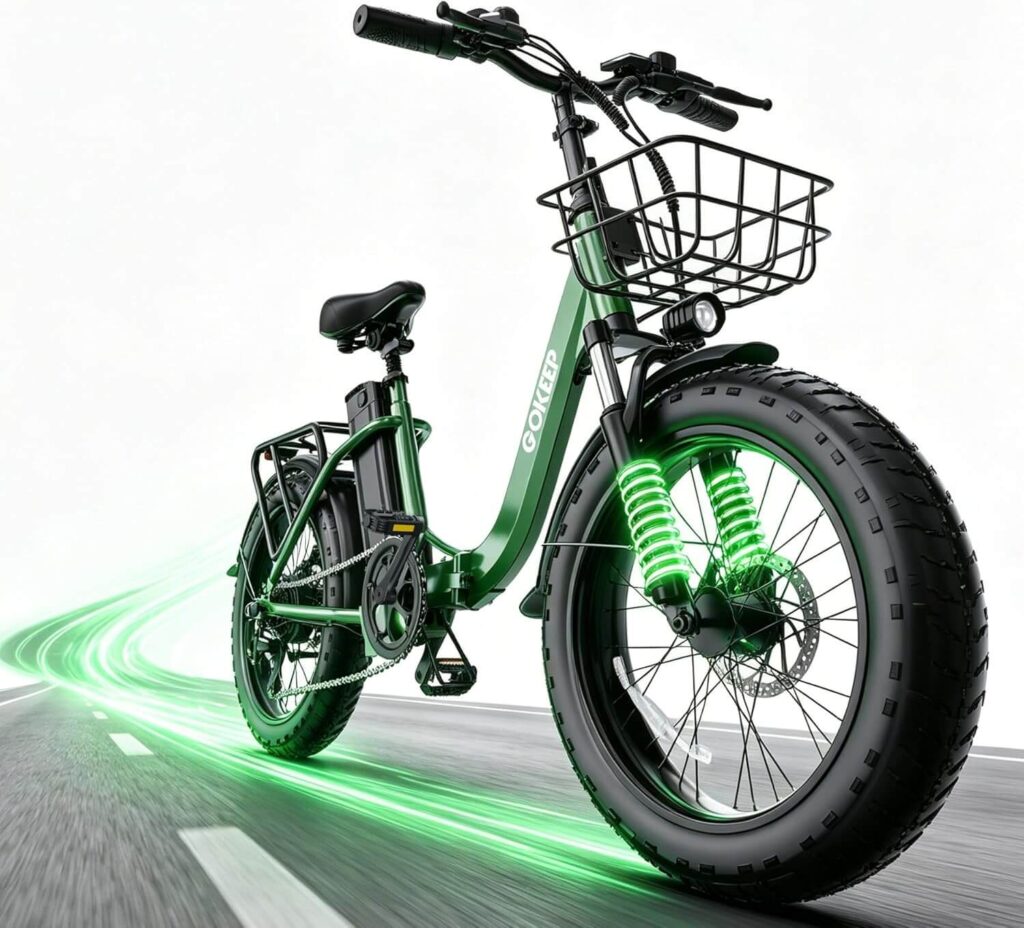 GOKEEP Step-Through Electric Bikes