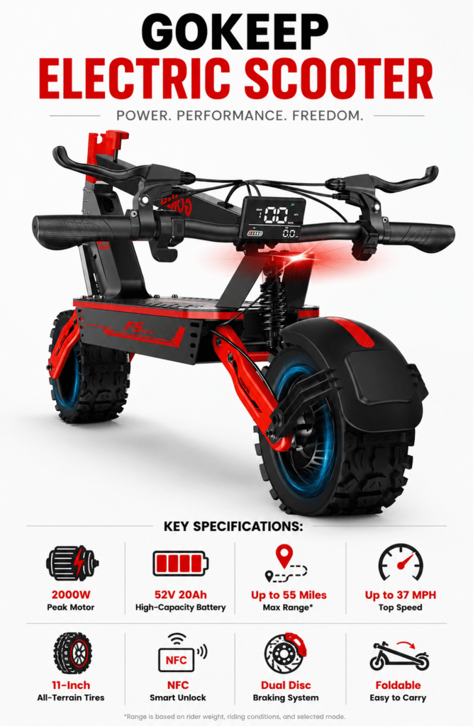GOKEEP Electric Scooter