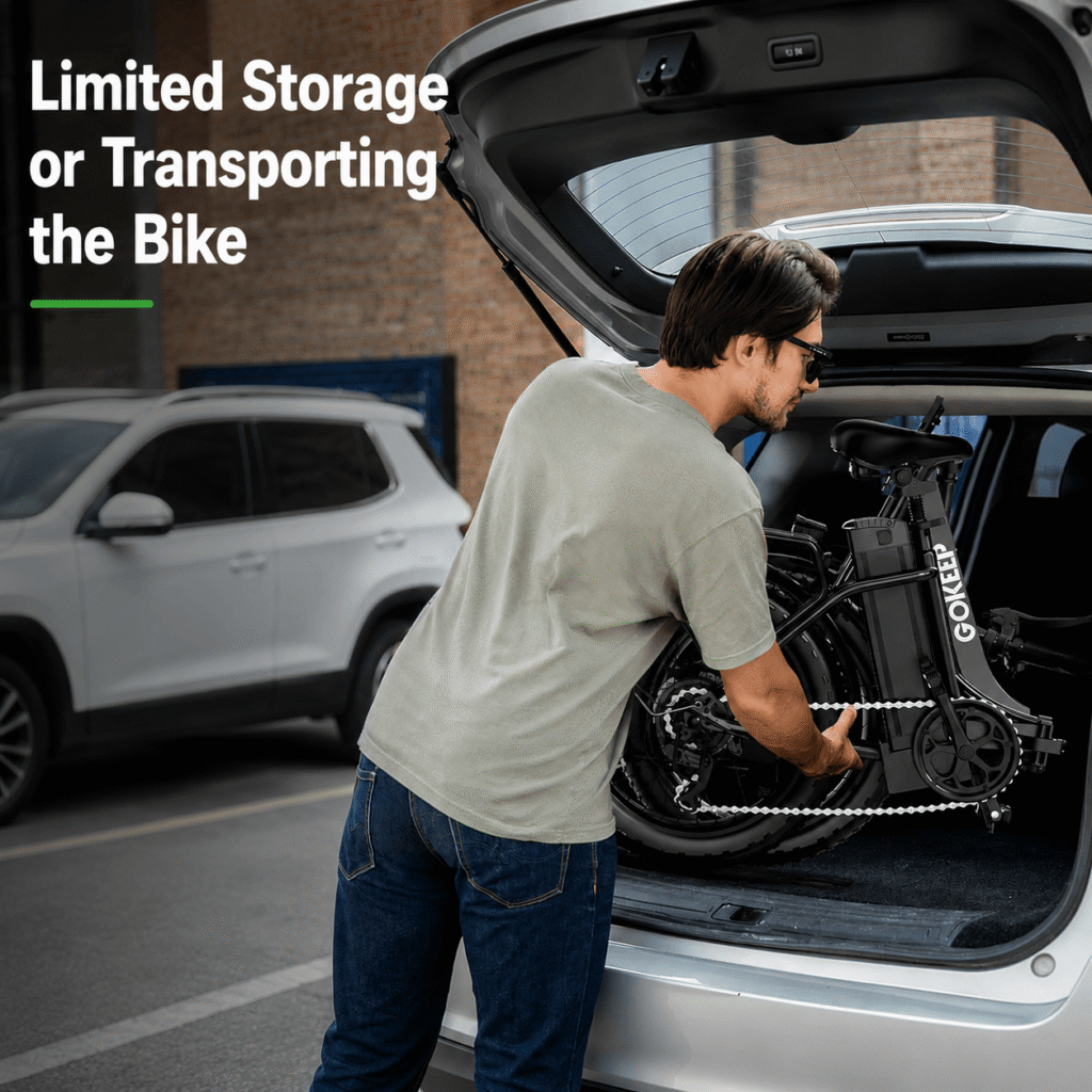 GOKEEP - Limited Storage or Transporting the Bike